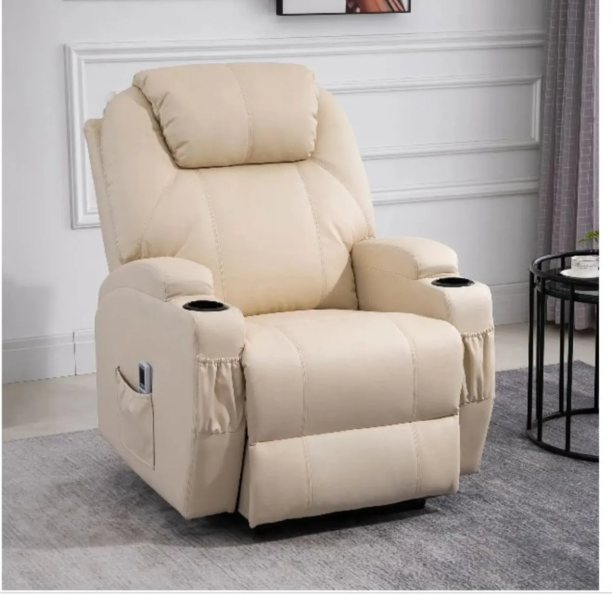 Massage Chair Electric Heat & Vibration Recliner - Image 2