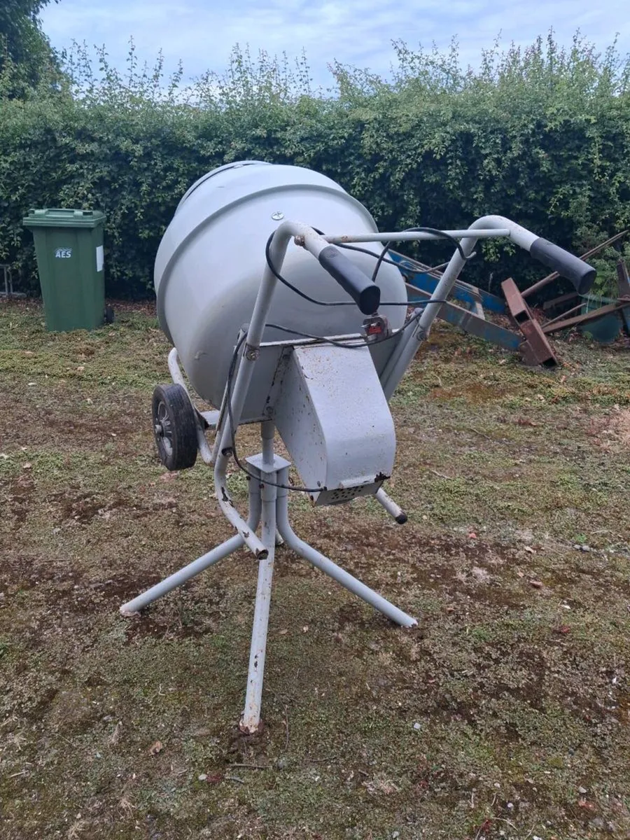 Electric cement  mixer - Image 3