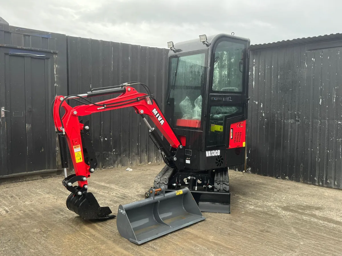 New Miva Mini Excavator - Image 2