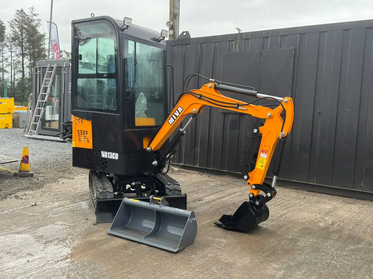 New Miva Mini Excavator - Image 3