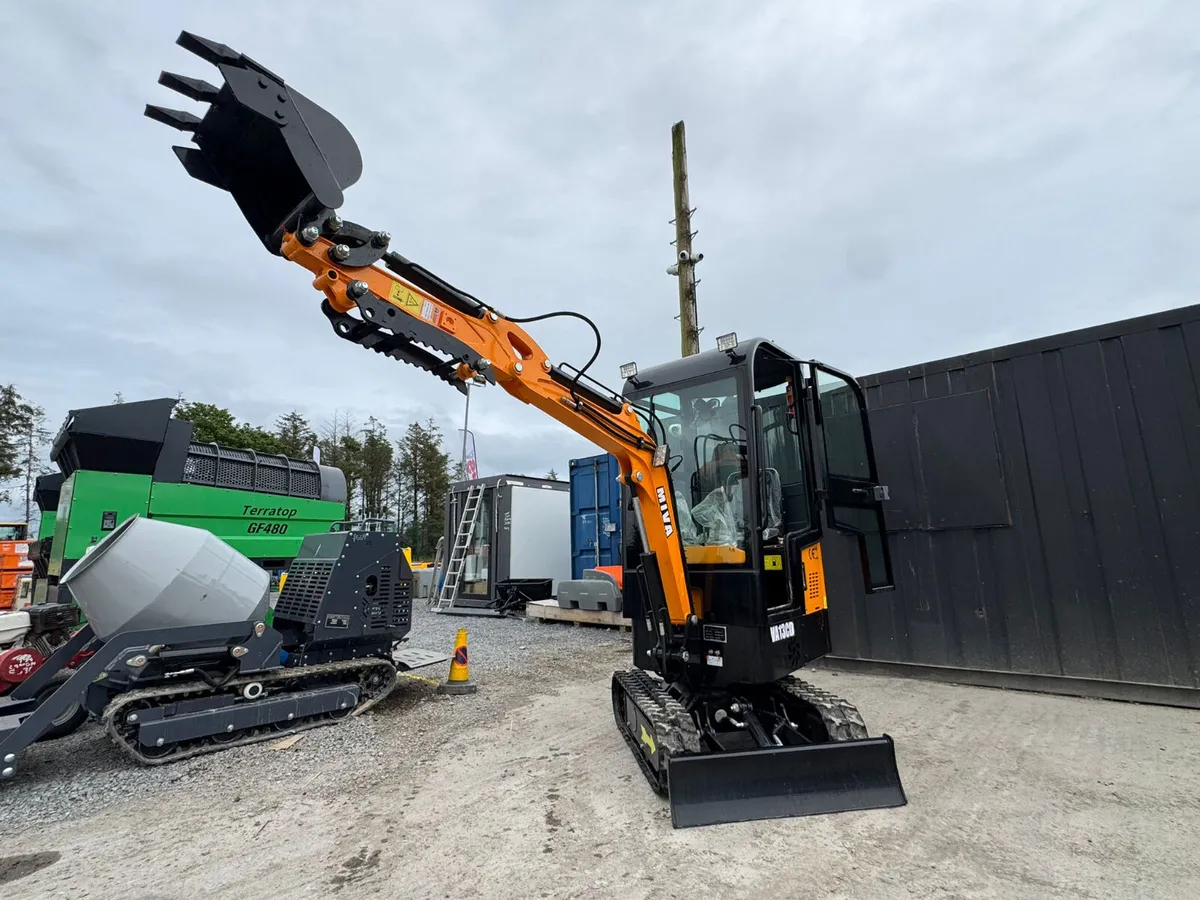 New Miva Mini Excavator - Image 4
