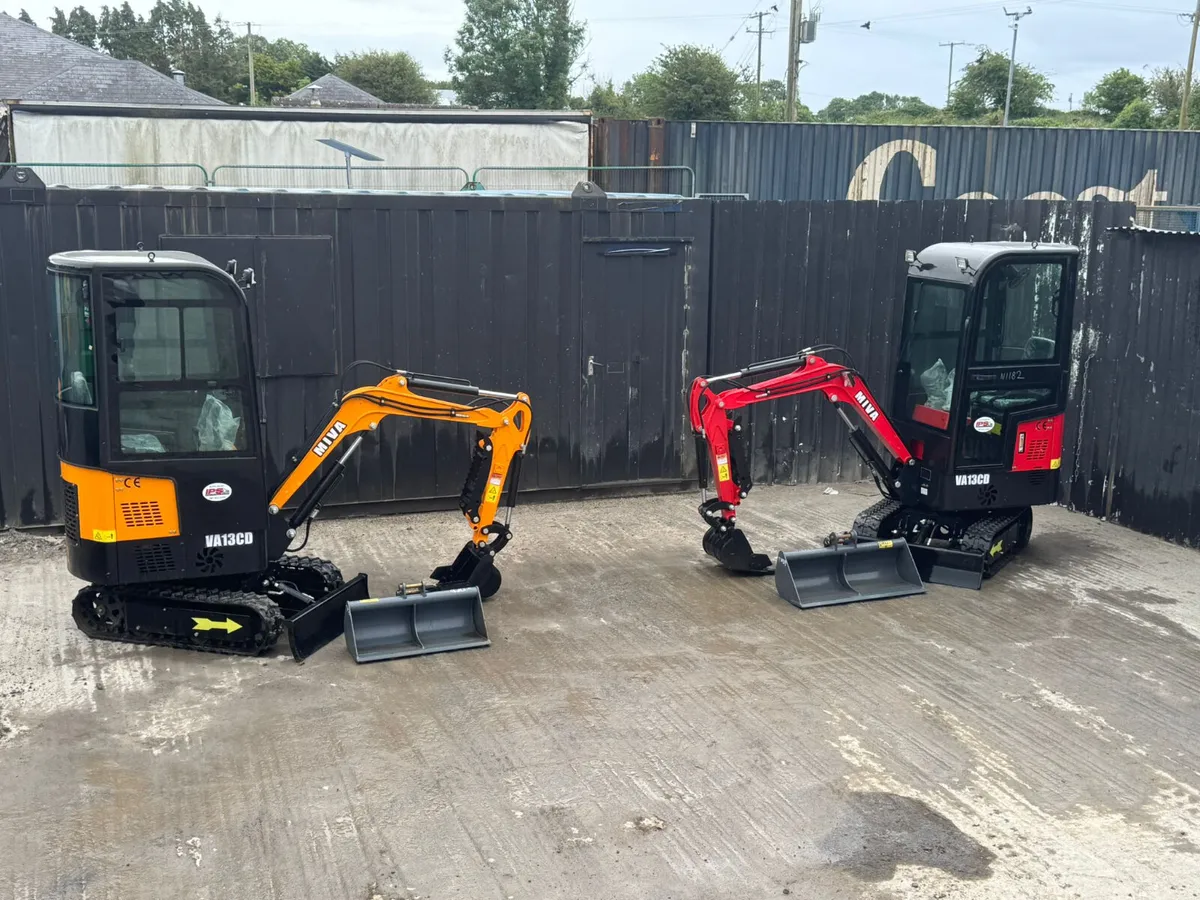 New Miva Mini Excavator - Image 1