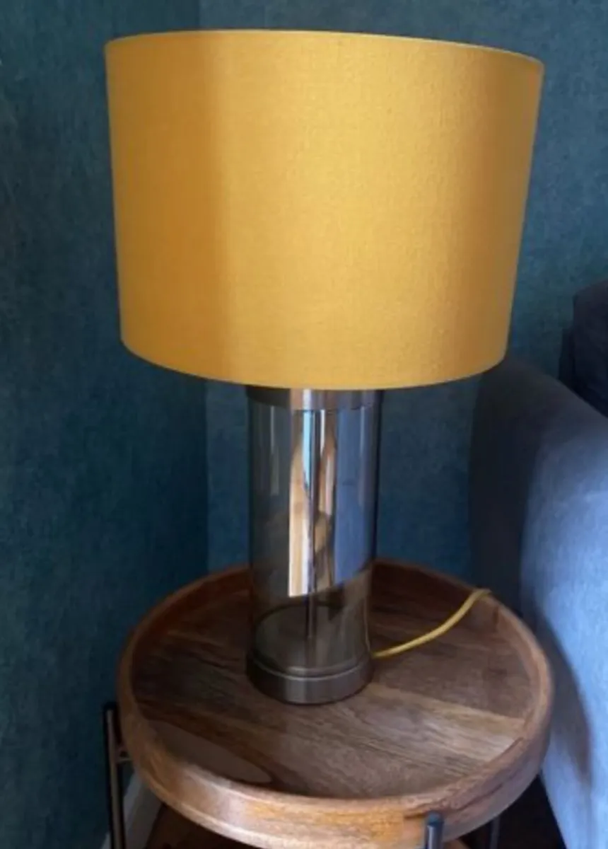 Lamp - Satin Nickel/Ochre- Woodies - Image 2