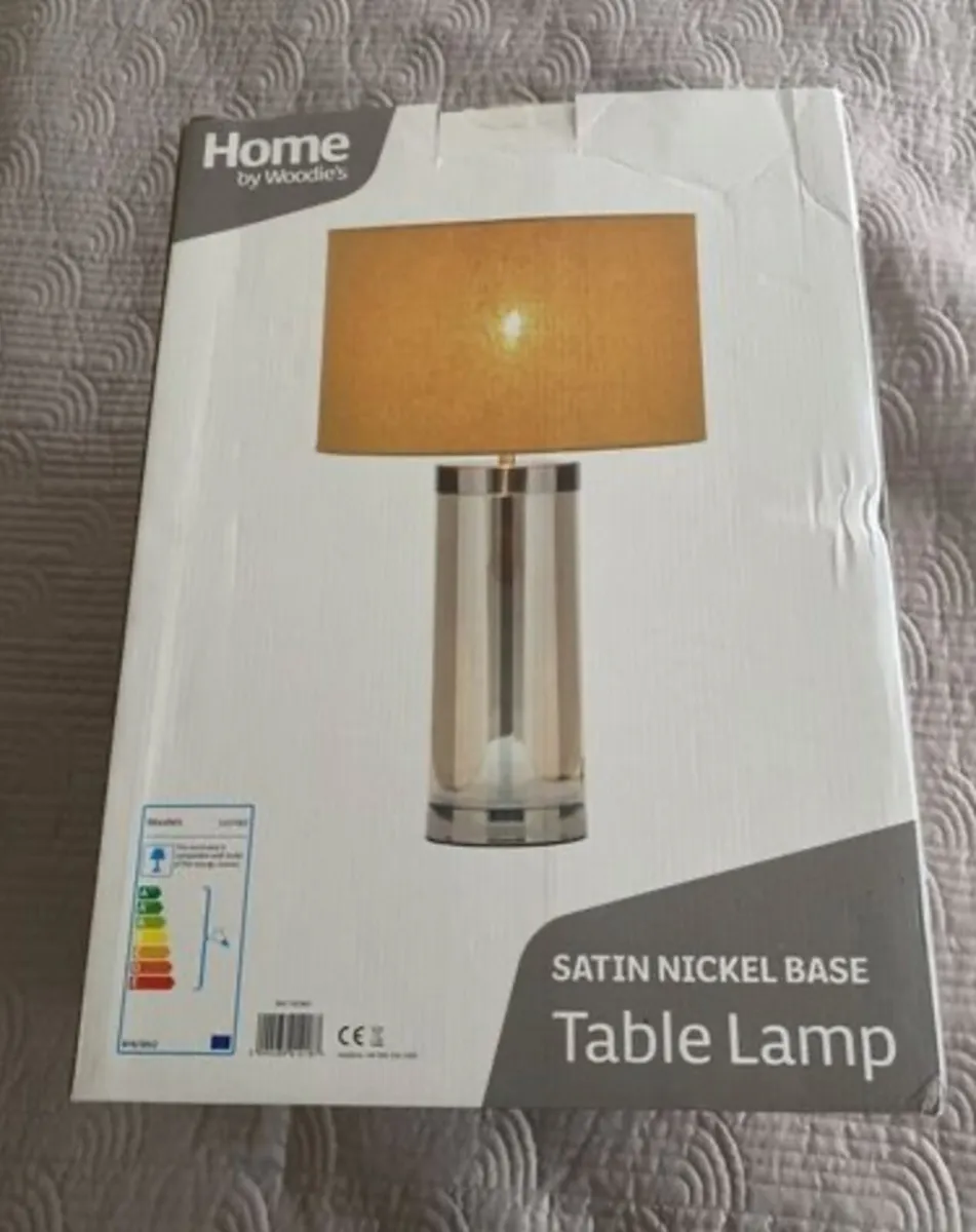 Lamp - Satin Nickel/Ochre- Woodies - Image 4