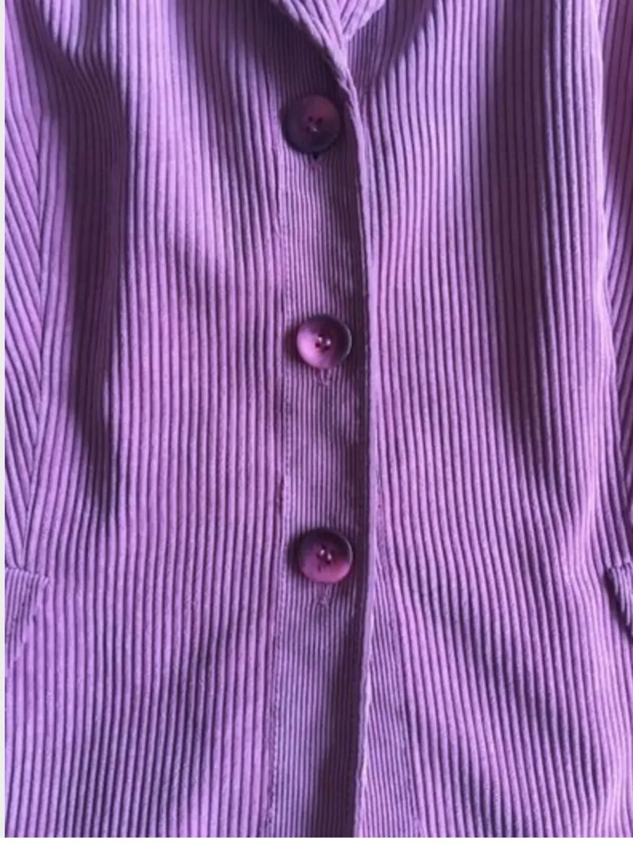 Gerry Weber Cord Blazer Jacket Size 16 - Image 4