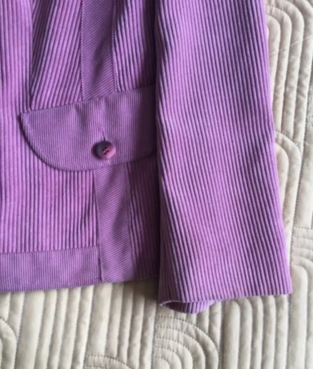 Gerry Weber Cord Blazer Jacket Size 16 - Image 3