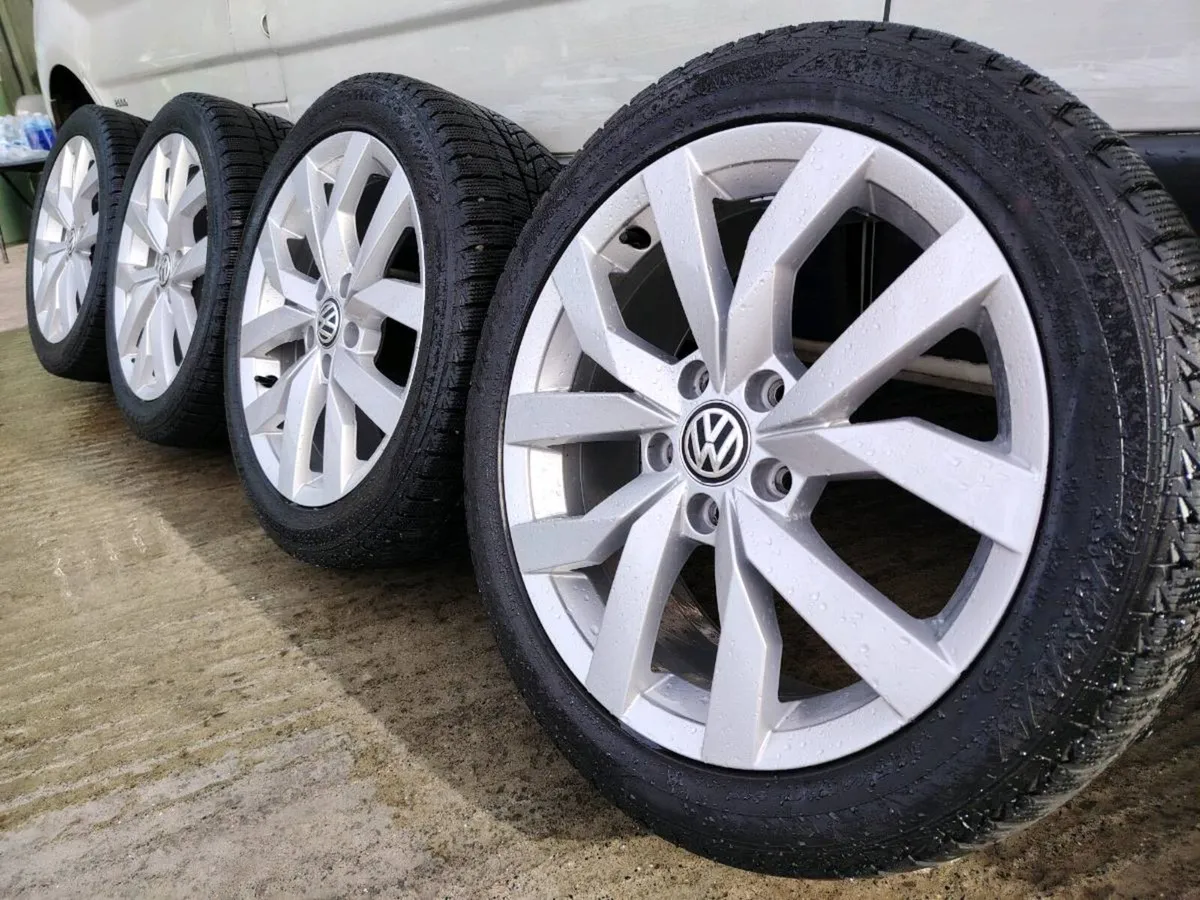 17" VW alloy wheels - Image 1