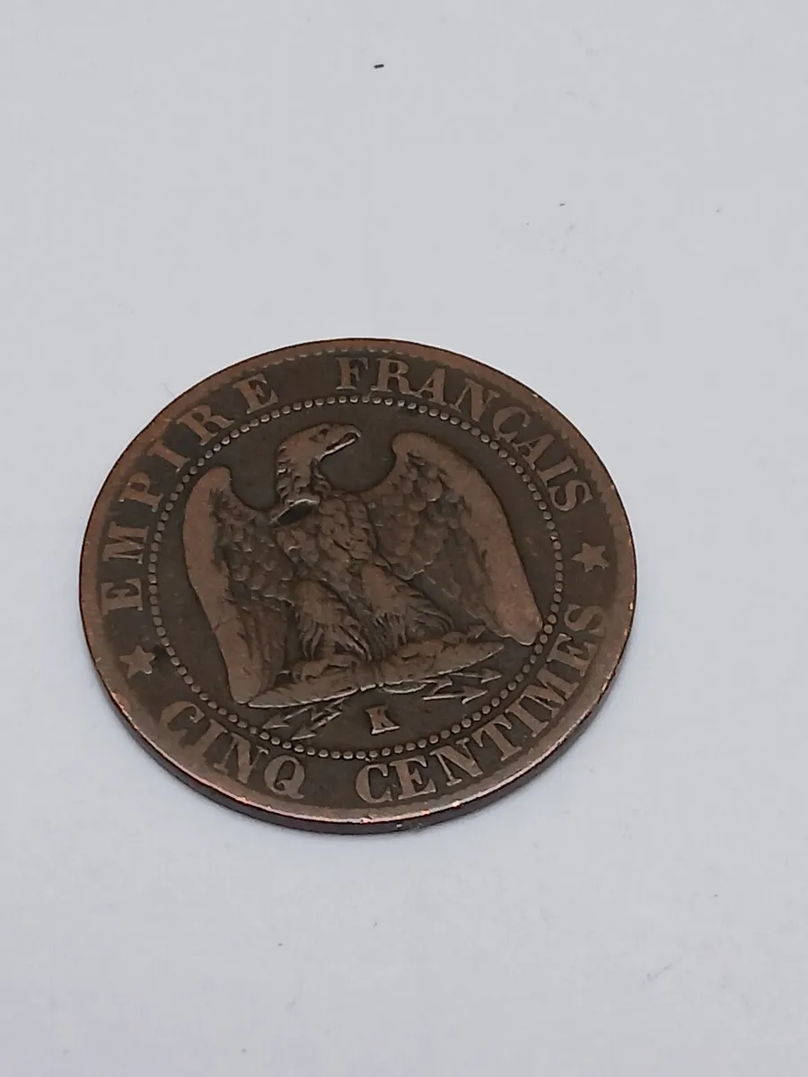 1861 french coin - Image 2
