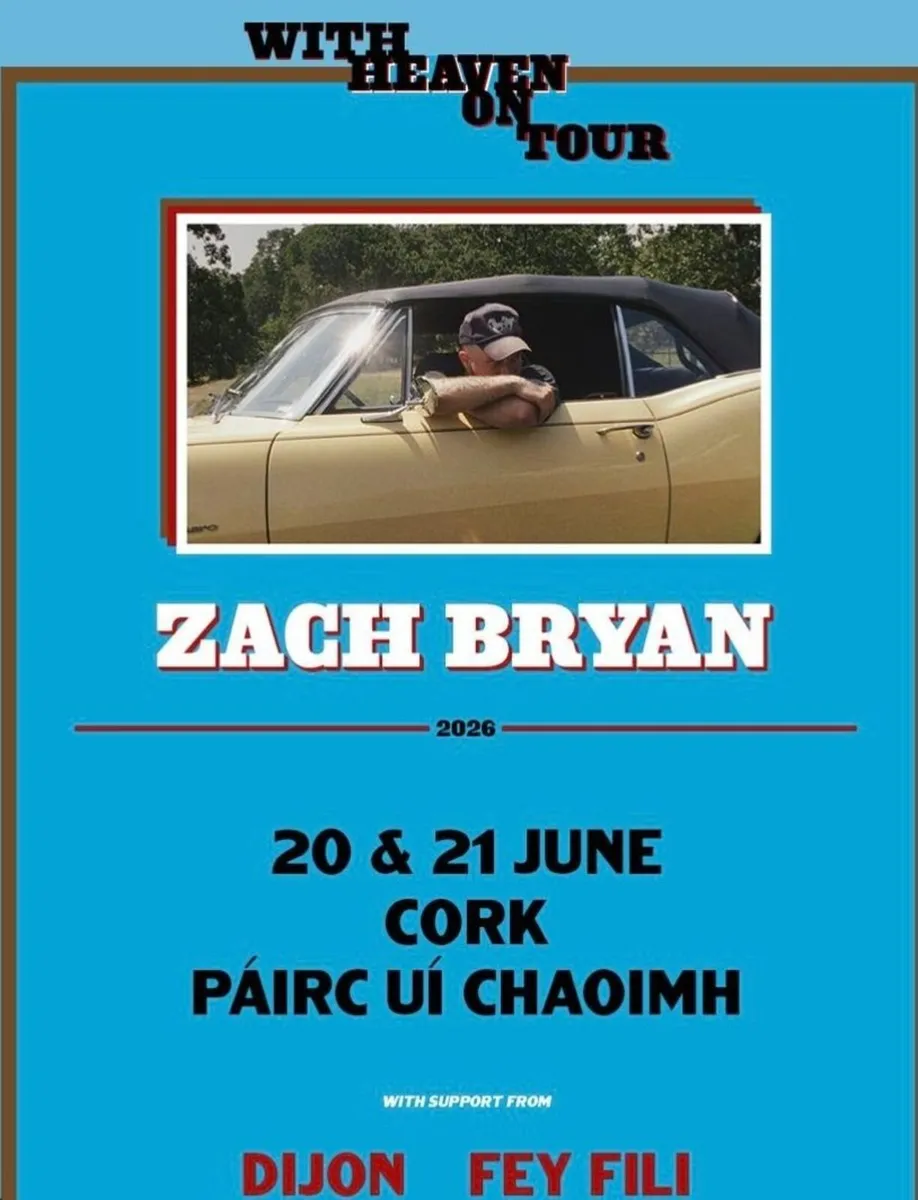 Zach Bryan Pairc ui chaoimh