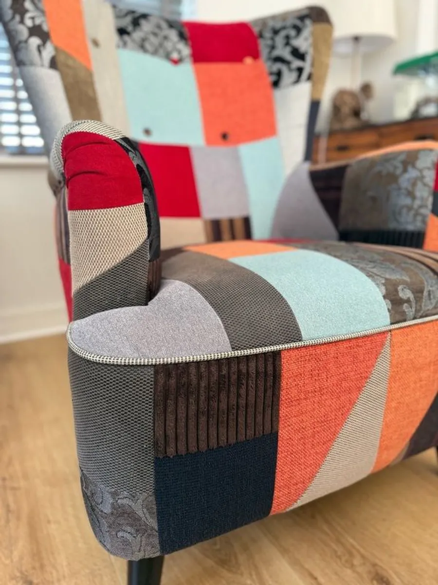Patchwork Armchair - Image 1