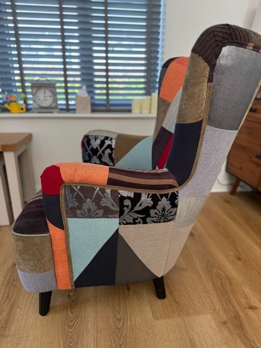 Patchwork Armchair - Image 2