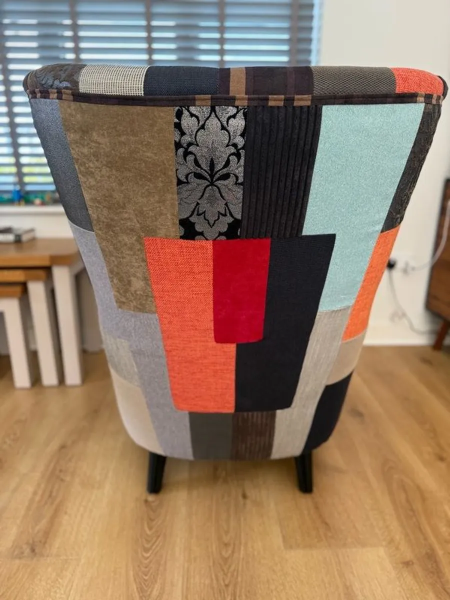 Patchwork Armchair - Image 3
