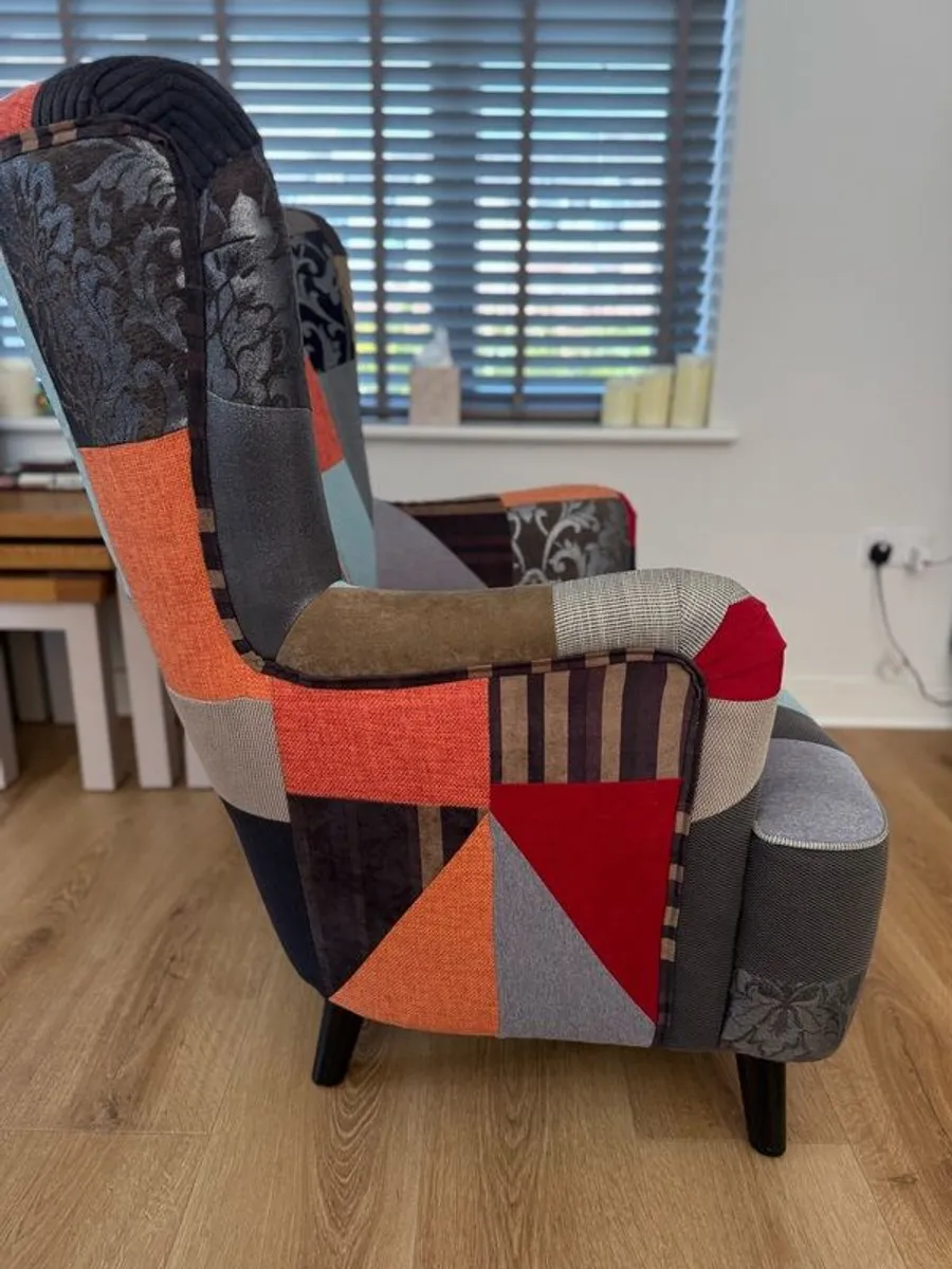 Patchwork Armchair - Image 4