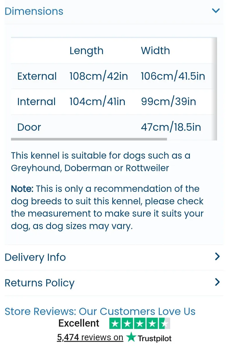 XL Dog Kennel - Image 2