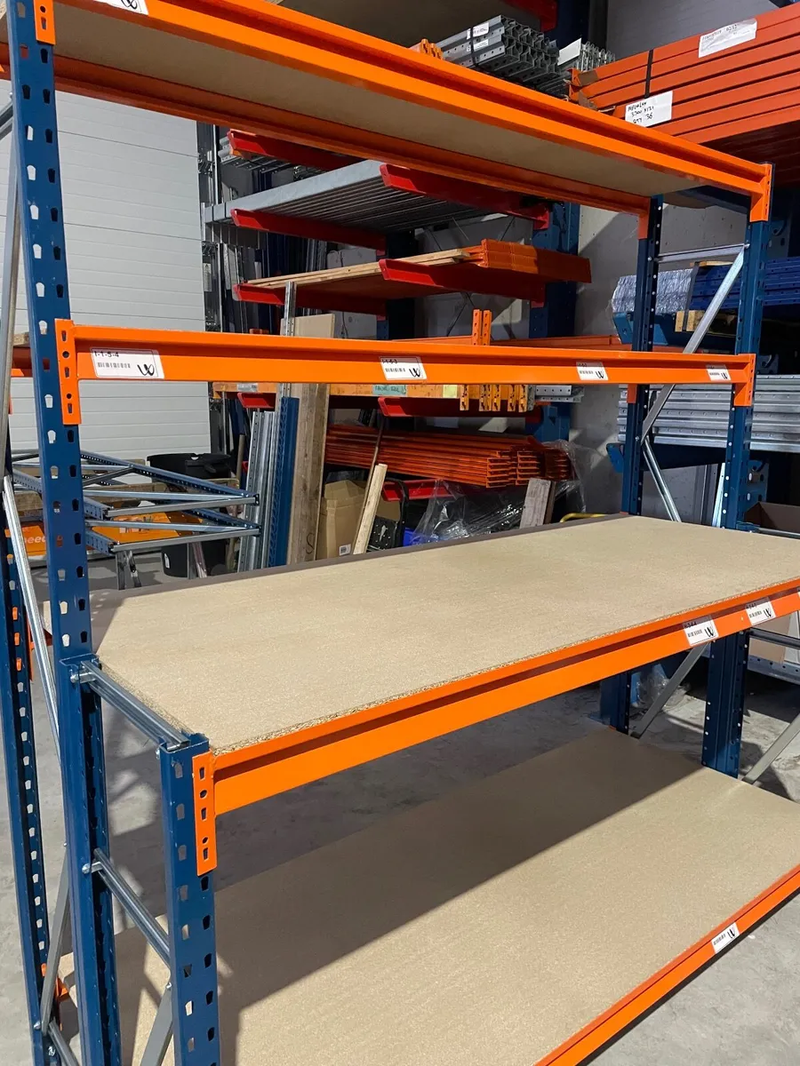 Pallet racking and workbench - Image 1