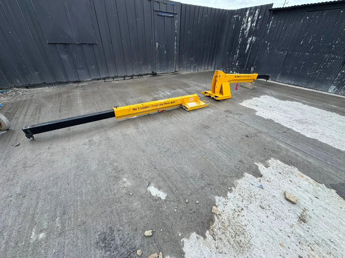 Heavy Duty Telescopic Forklift Crane Jib - Image 4