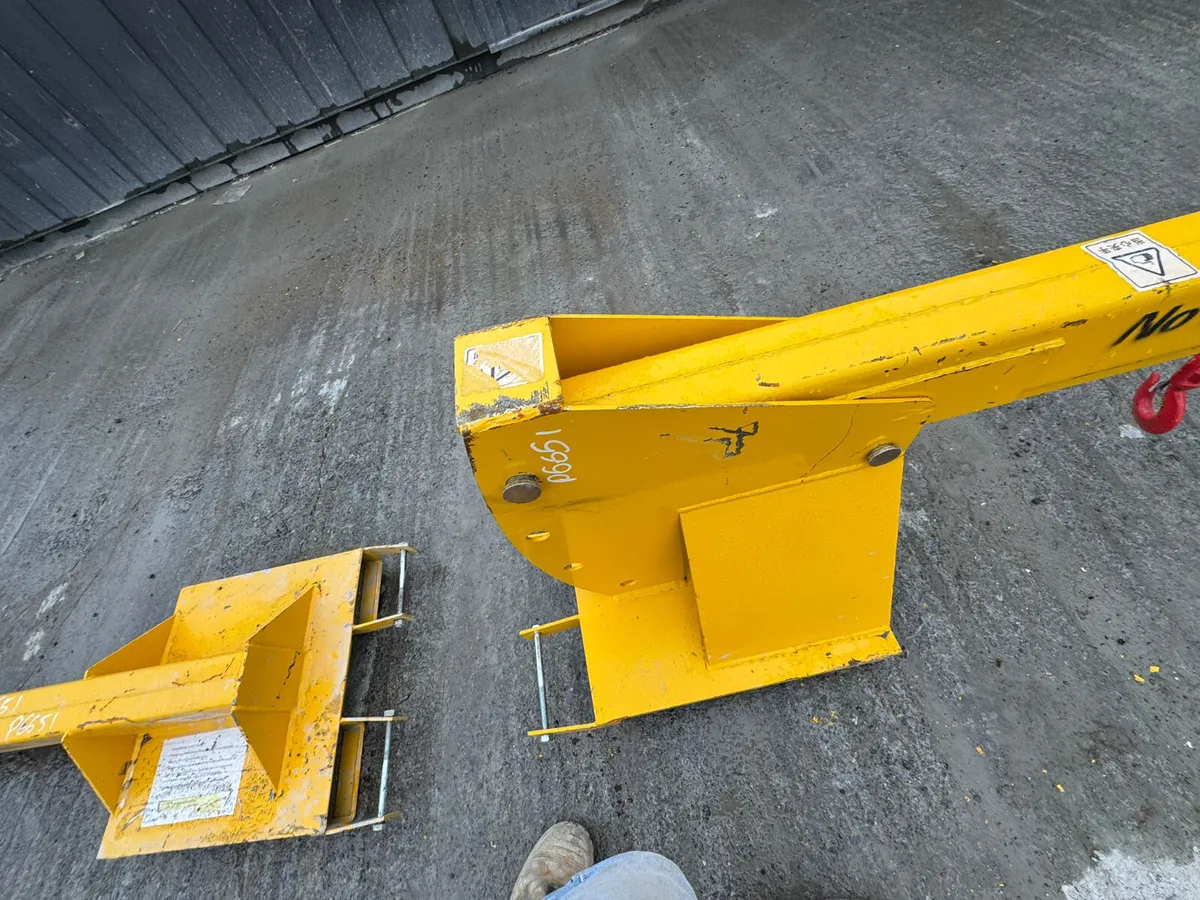 Heavy Duty Telescopic Forklift Crane Jib - Image 2