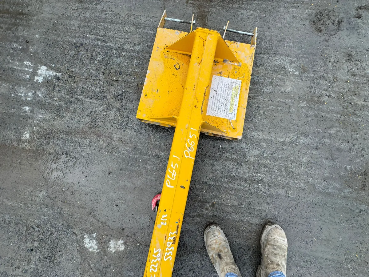 Heavy Duty Telescopic Forklift Crane Jib - Image 3