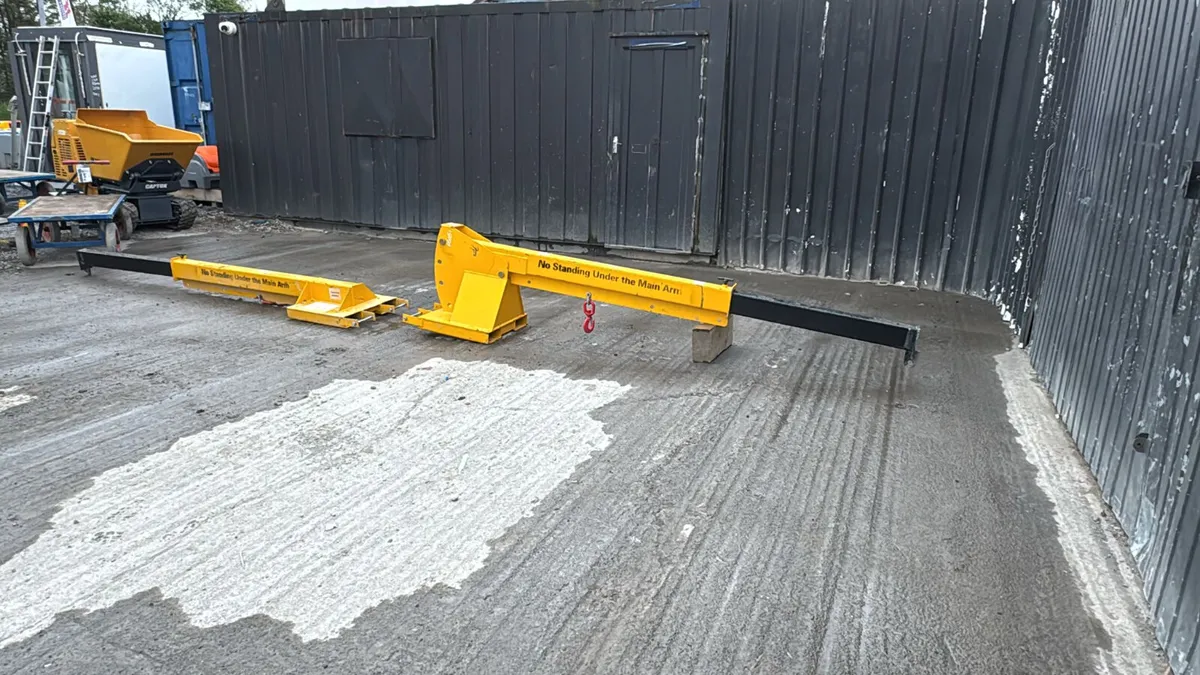 Heavy Duty Telescopic Forklift Crane Jib - Image 1
