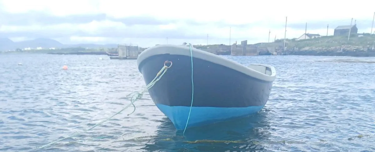 Fiberglass boat - Image 1