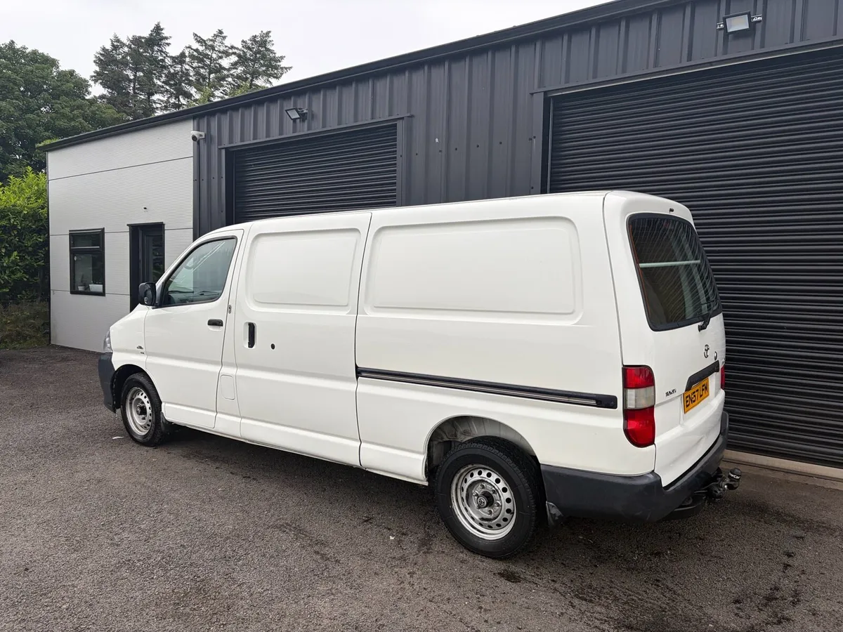 Toyota Hiace LWB 76k MILES - GENUINE - Image 4