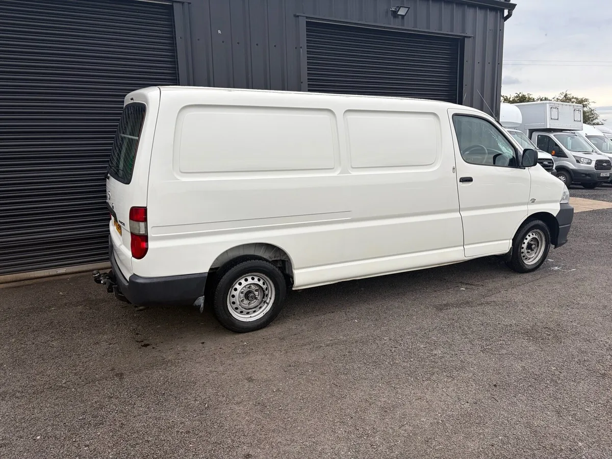 Toyota Hiace LWB 76k MILES - GENUINE - Image 2