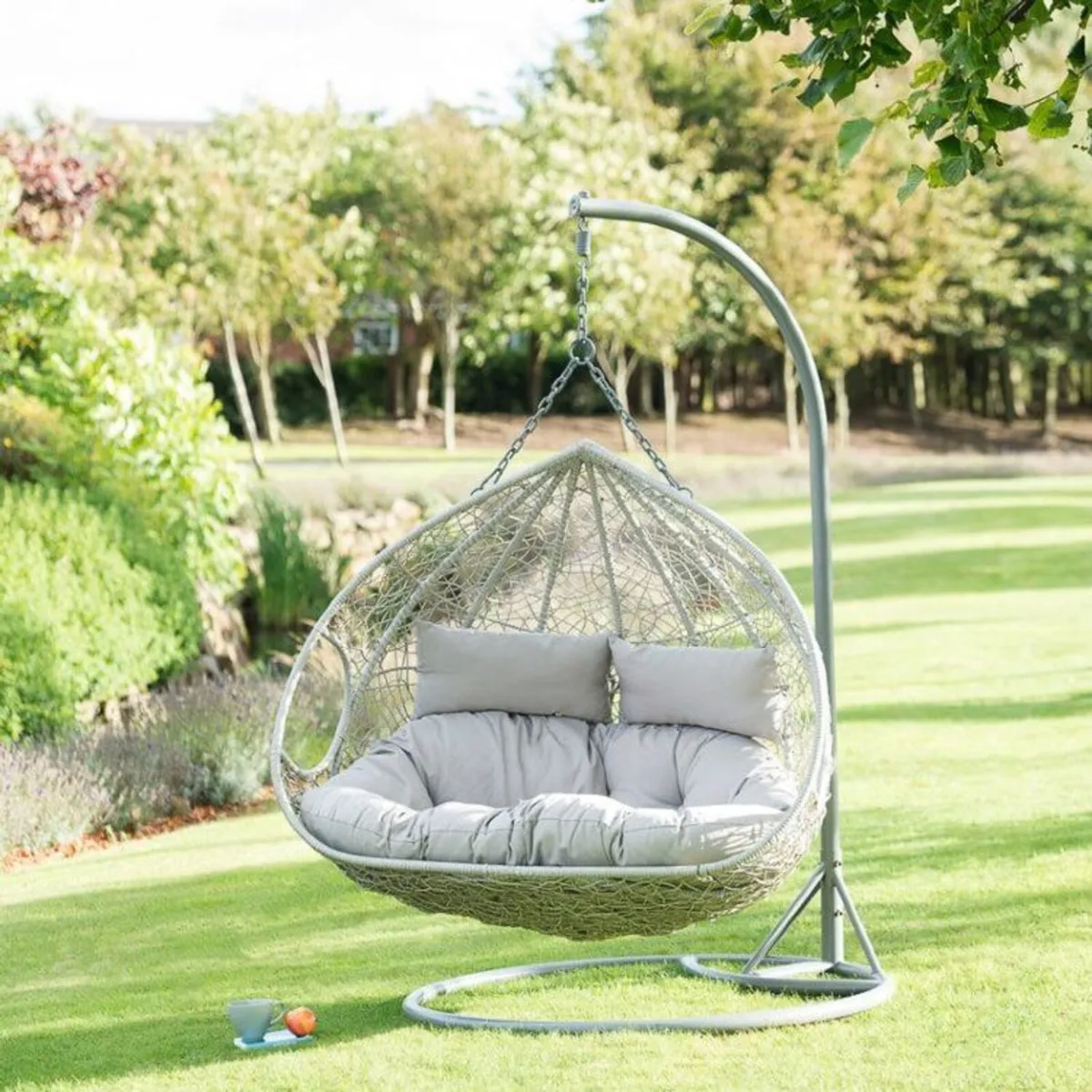 Luxury Double Egg chair - Image 1