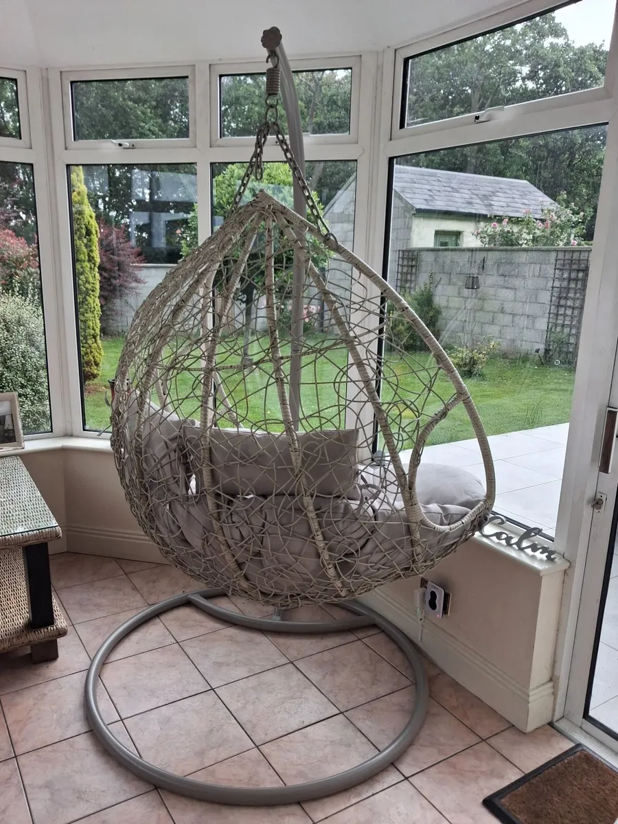 Luxury Double Egg chair - Image 3
