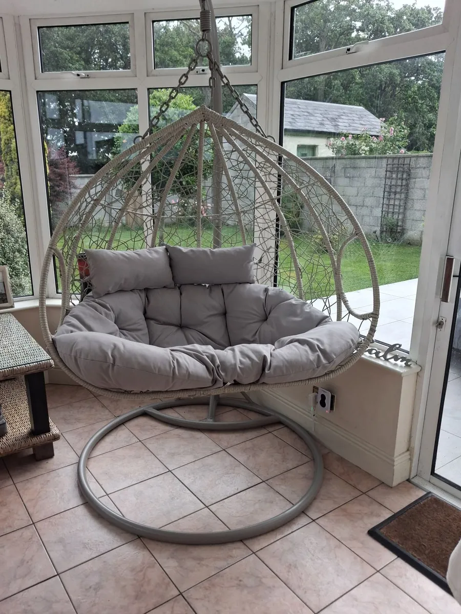 Luxury Double Egg chair - Image 2