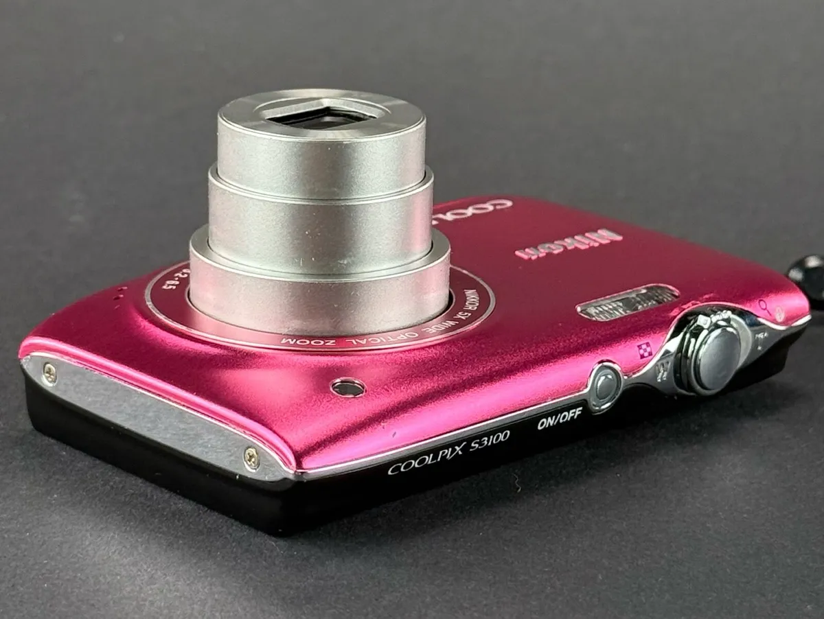 Nikon Coolpix S3100 digital camera pink - Image 3