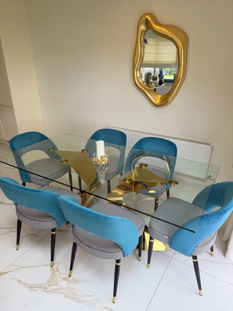 Kare Samantha Green Dining Chairs - Image 1