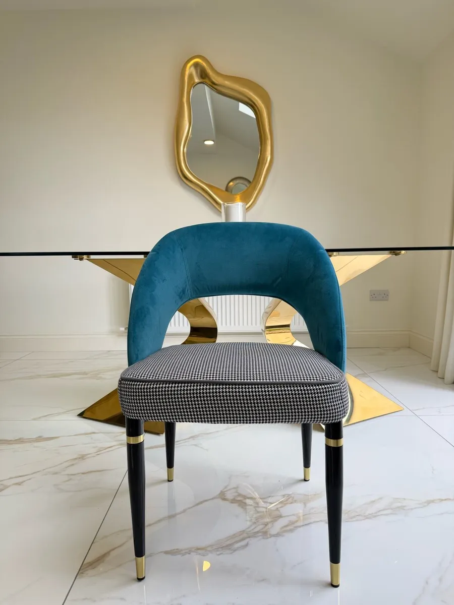 Kare Samantha Green Dining Chairs - Image 4