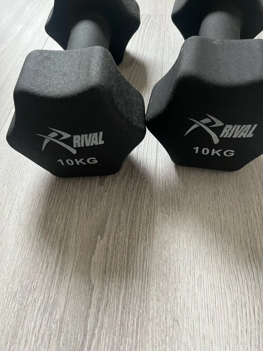 10kg dumbbells - Image 3