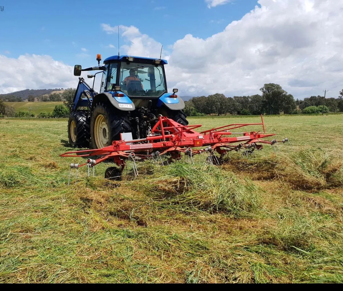 New 5.5M Minos 4 Rotor Tedder - Image 3