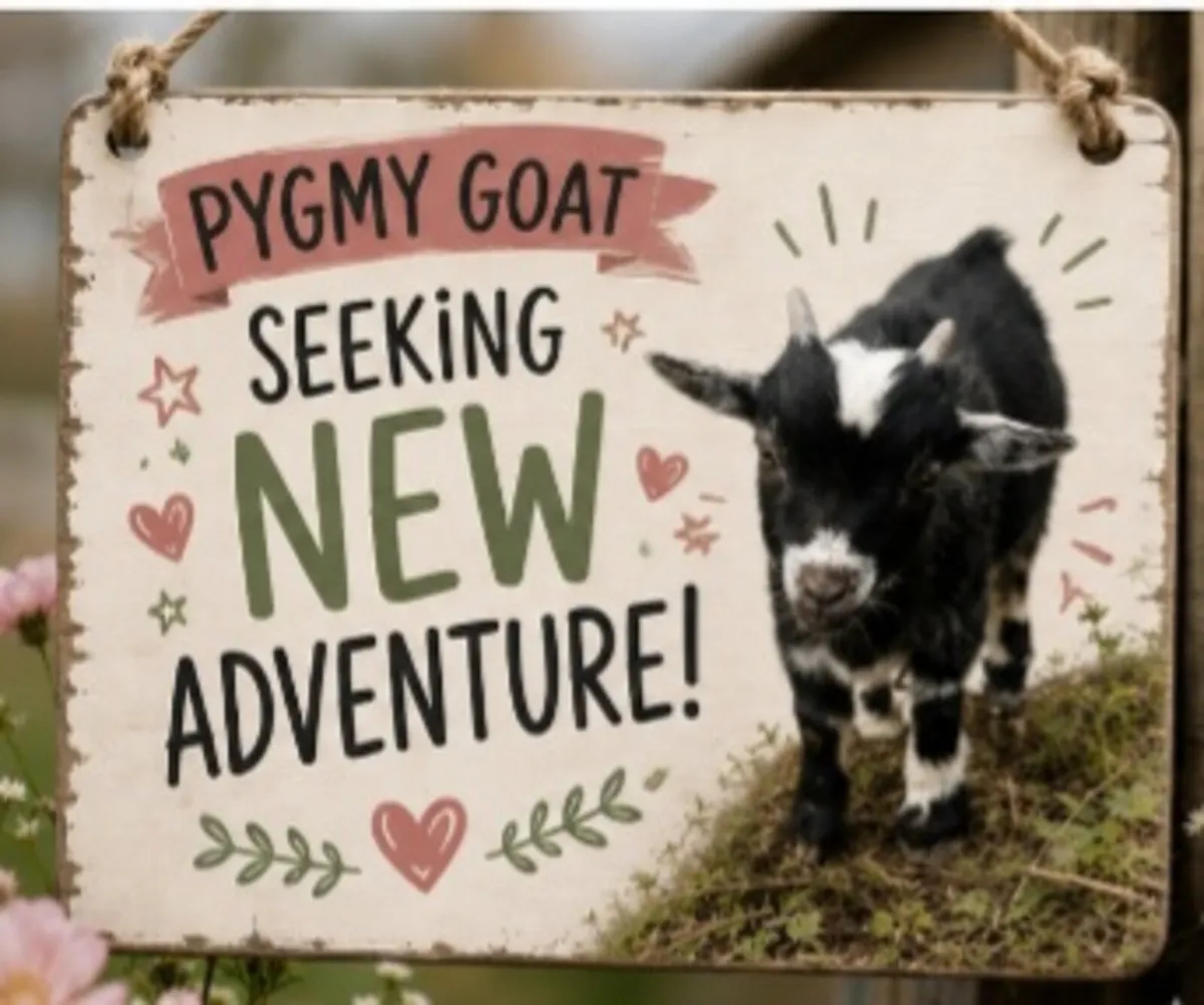 Pygmy goat male - Image 1