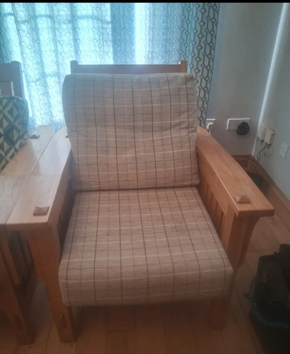 Solid Wood Furniture Set - Image 2