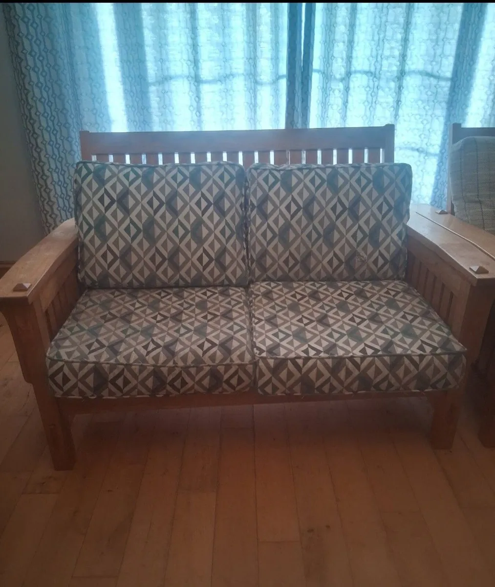 Solid Wood Furniture Set - Image 3
