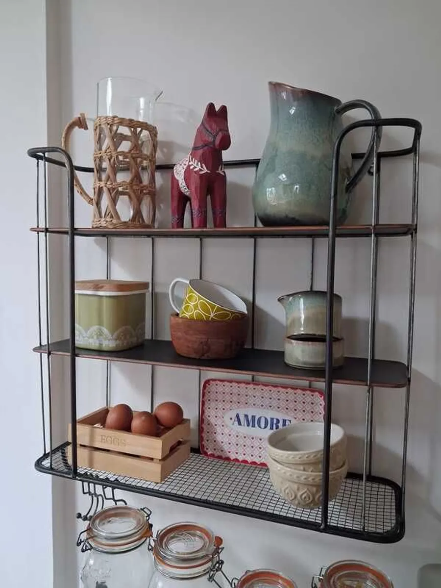 Cox & Cox Industrial shelf unit - Image 4