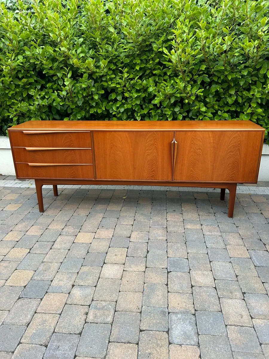 McIntosh mid century teak sideboard credenza - Image 1