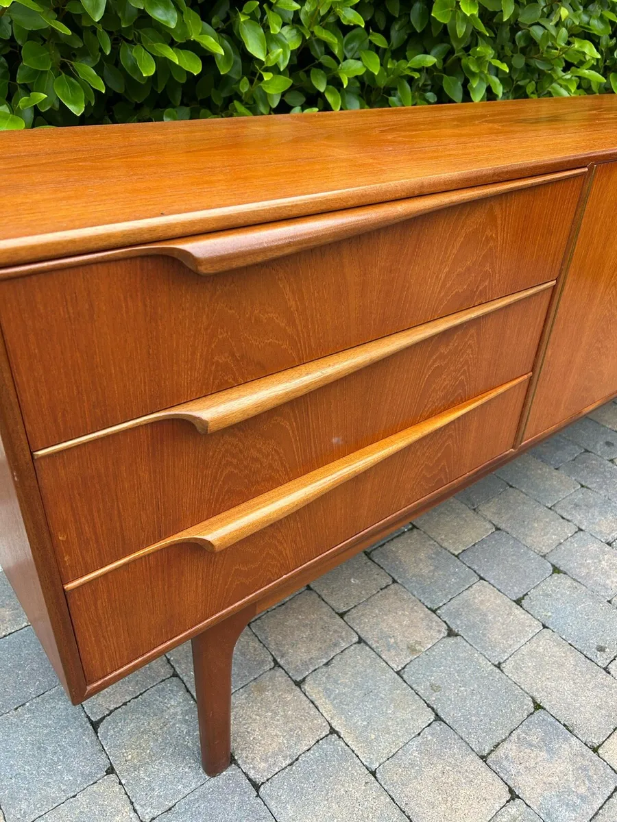 McIntosh mid century teak sideboard credenza - Image 2