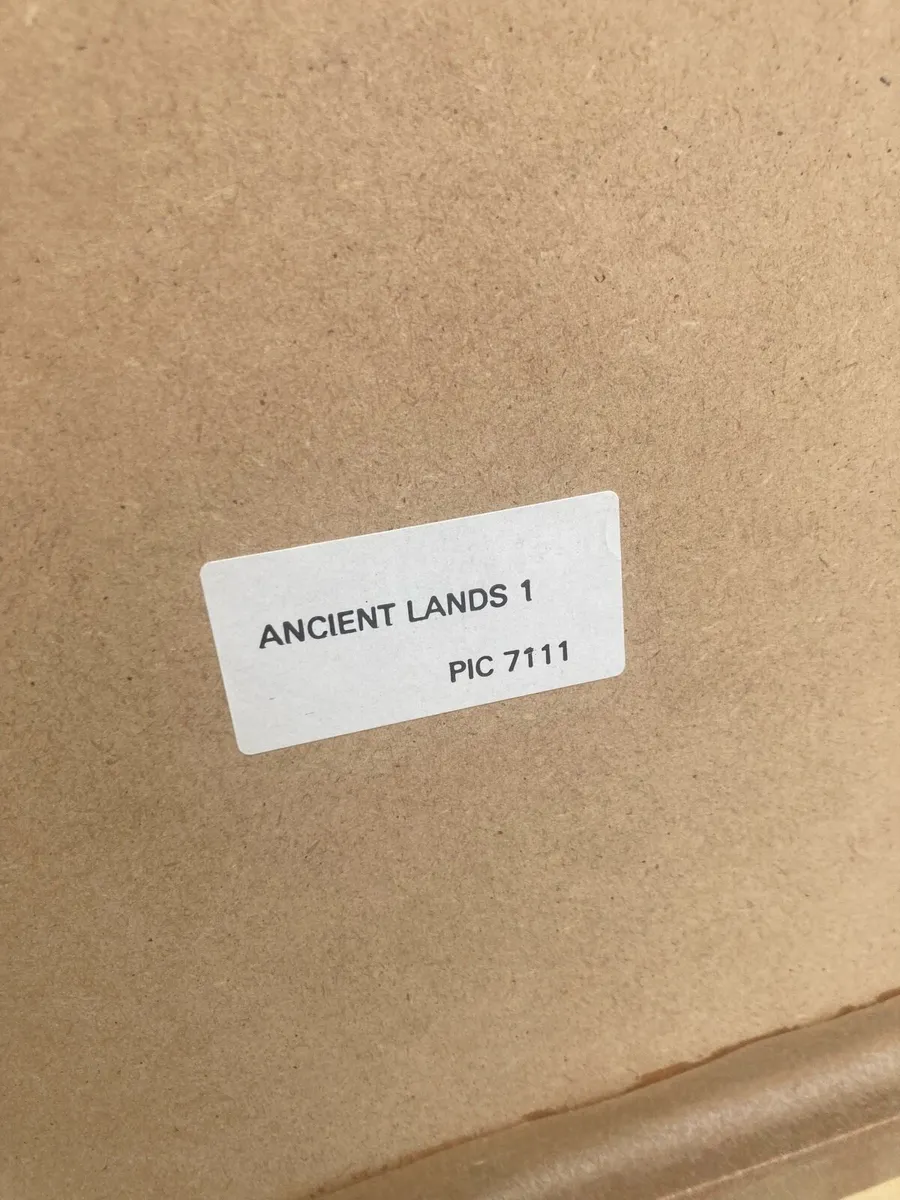 Framed print ancient lands free postage - Image 2