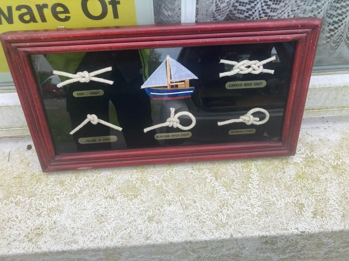 Shipping knots framed free postage