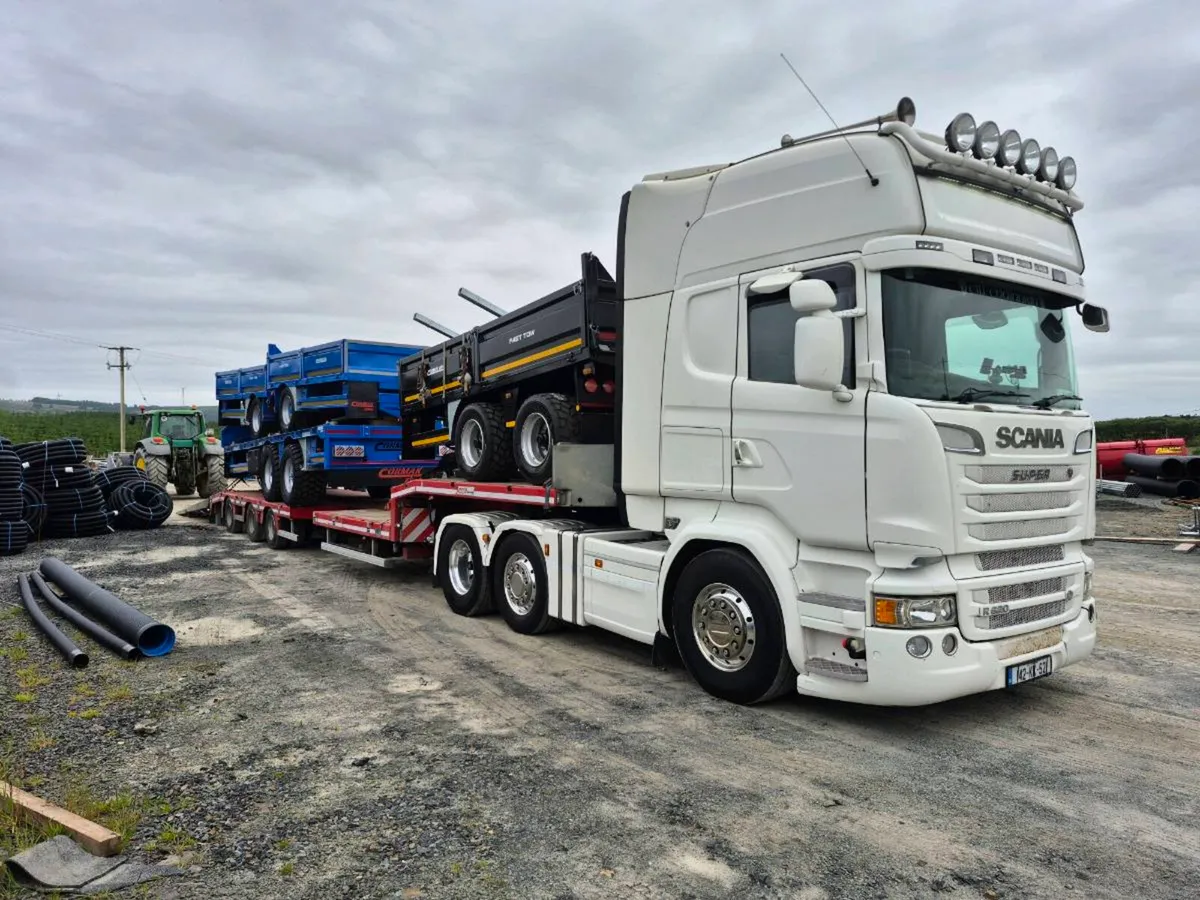 Tractor tipping trailer 12 x 7.6 - Image 3