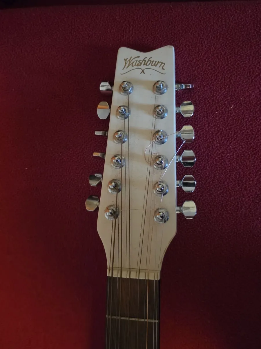 Washburn 12 string guitar - Image 4