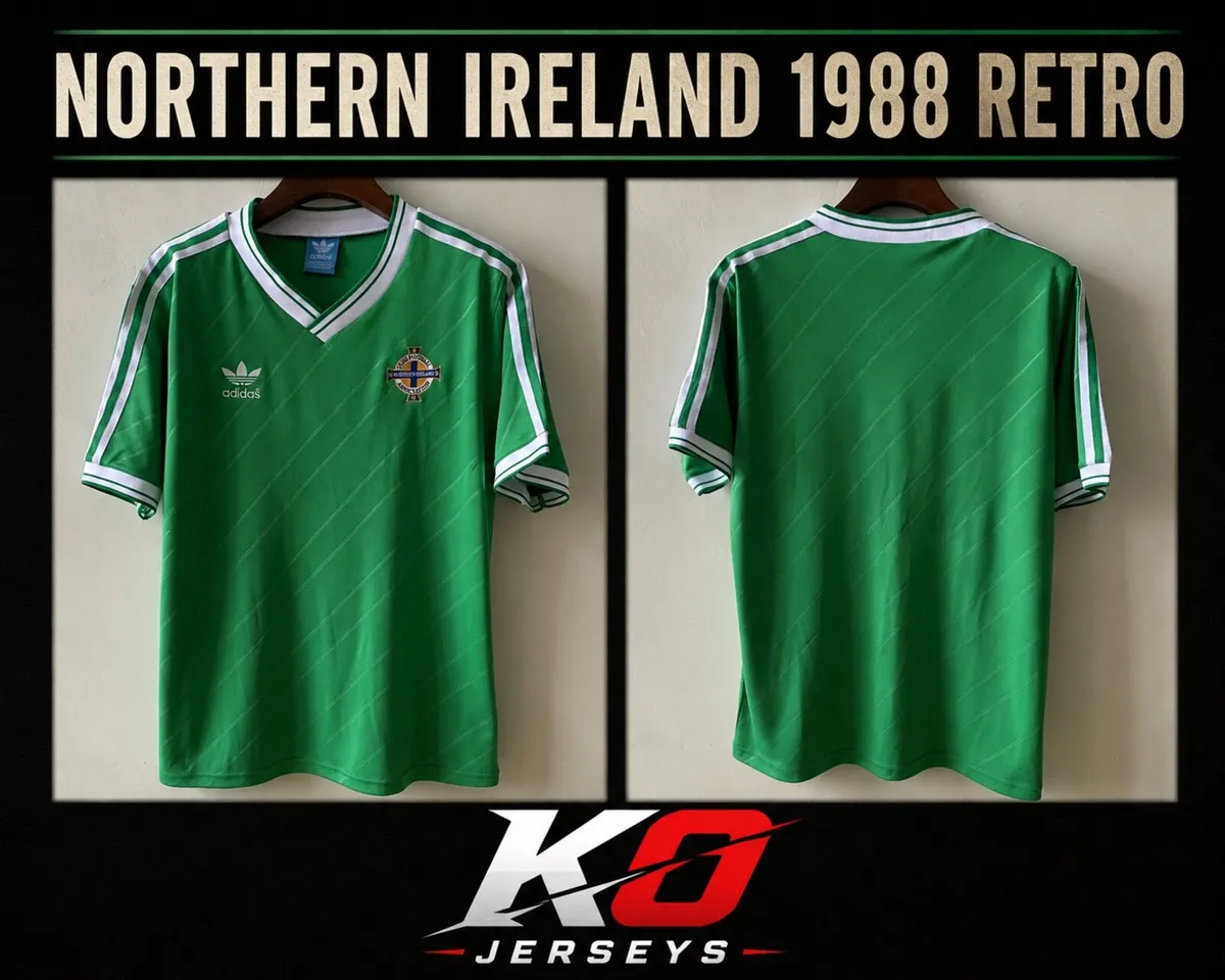 Northern Ireland Retro/2026 Jerseys & Kids Kits - Image 2