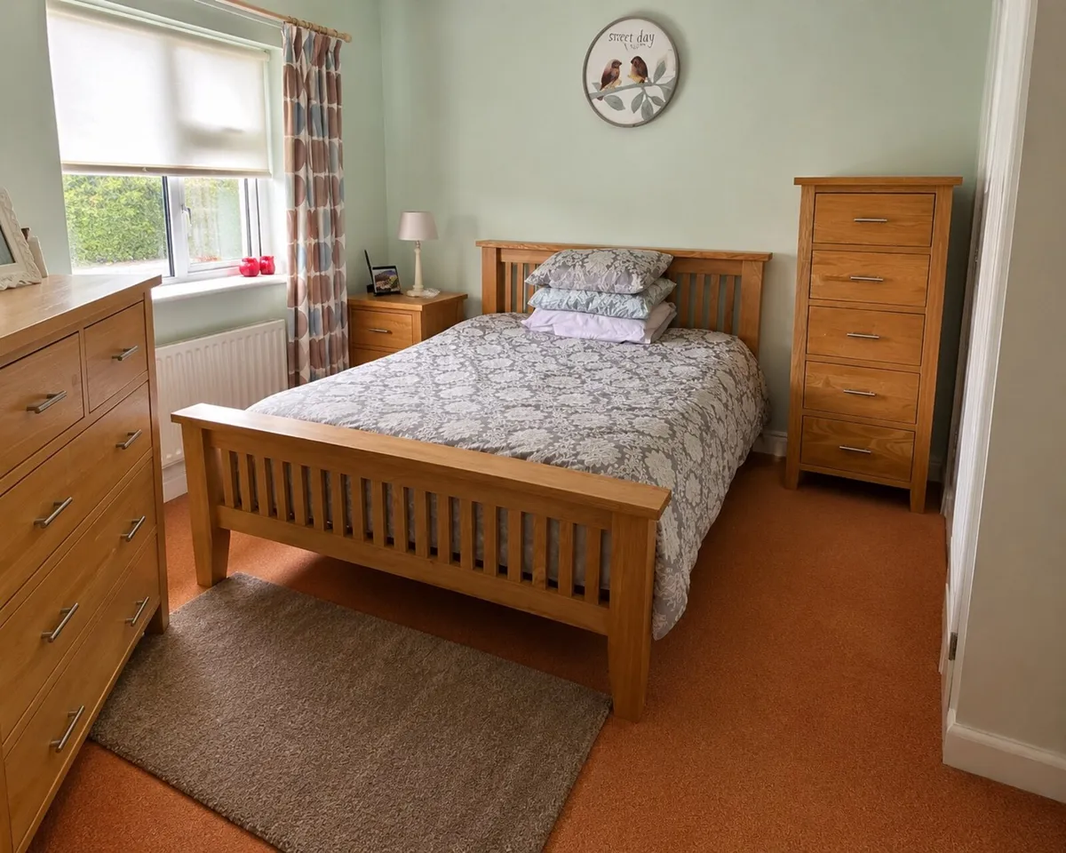 Bed and room set furniture As new - Image 1