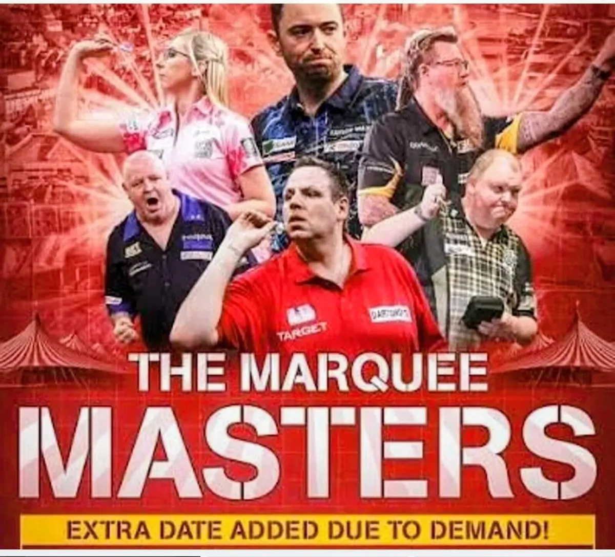 Darts - Marquee Masters Sat 11 July - 1x Seated - Image 1