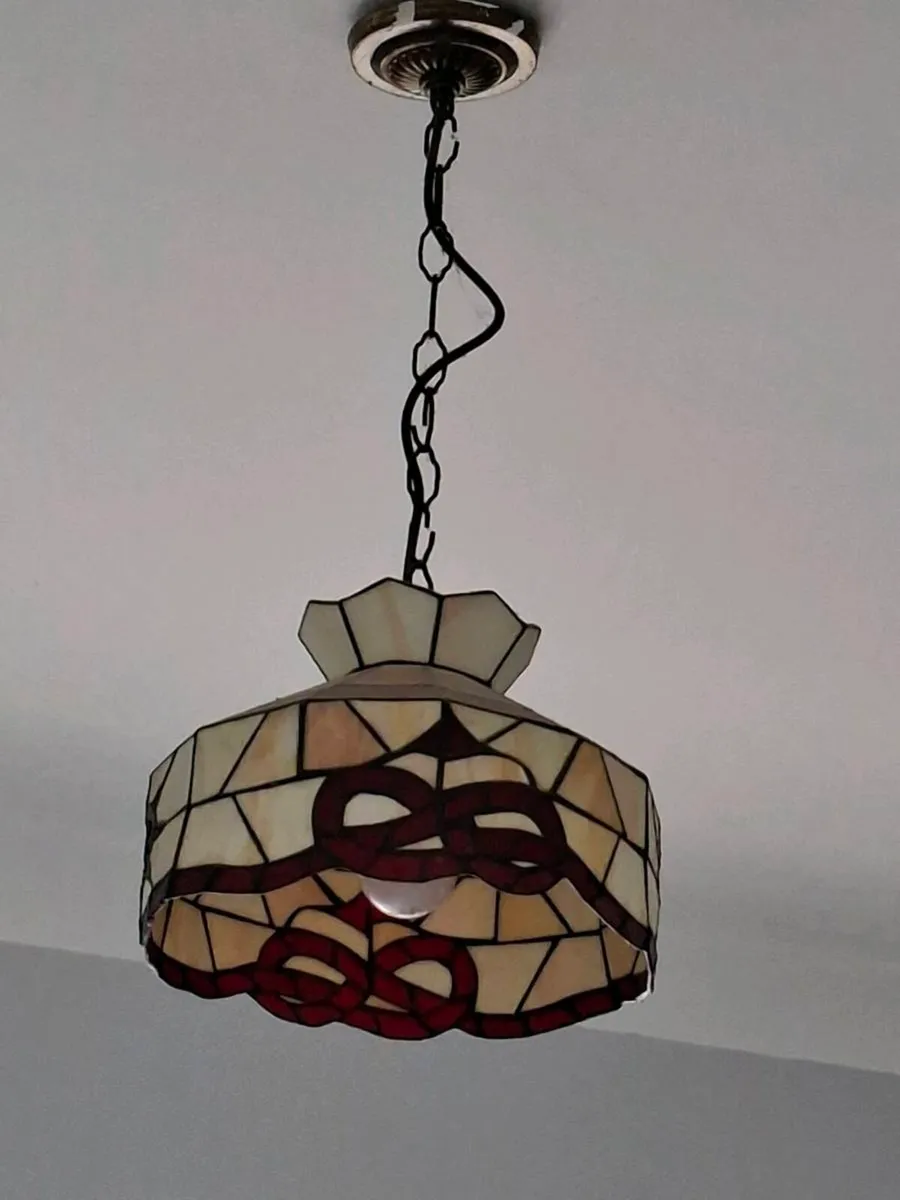 2 Tiffany style lampshades - Image 3