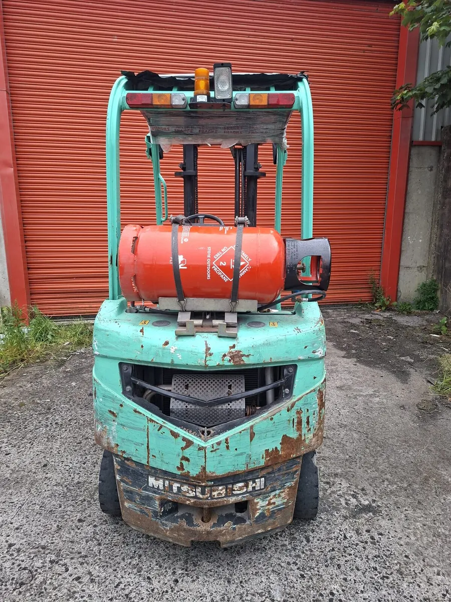 Mitsubishi FG15N 1.5 Tonne Gas/LPG Forklift - Image 3
