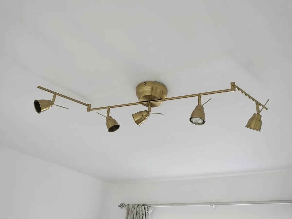 Brass light fitting - Image 2